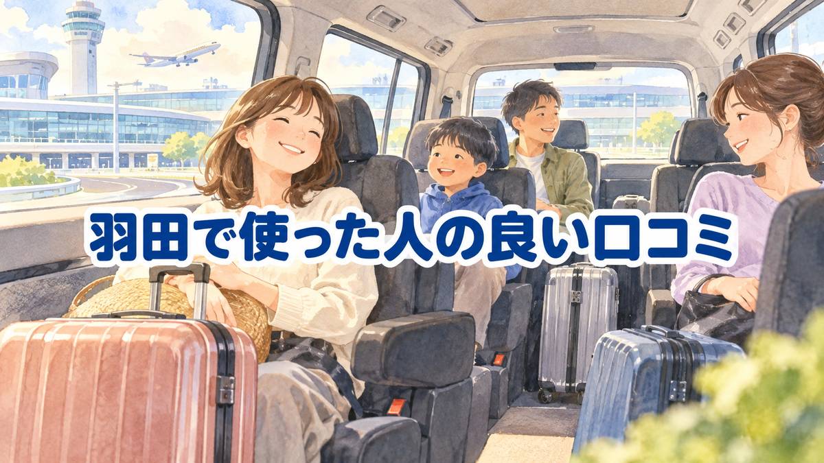 羽田で使った人の良い口コミ
