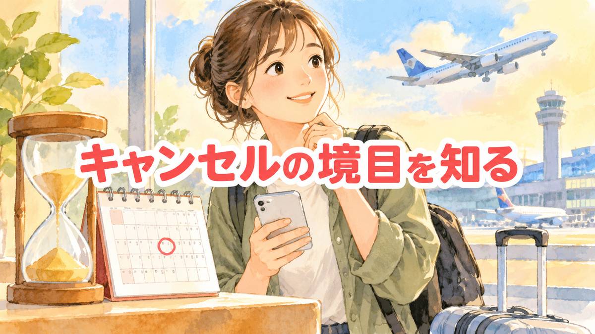 キャンセルの境目を知る